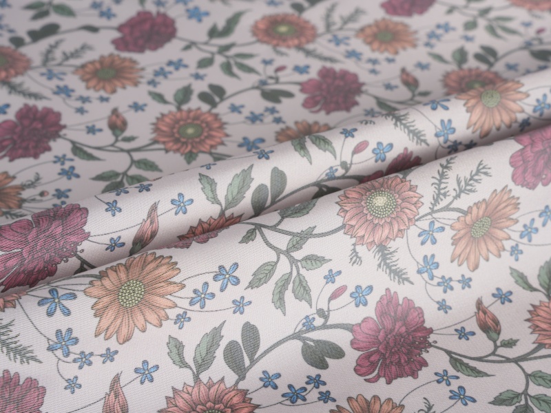 Poliészter-Viscose Twill nyomtatott bélésszövet Poliészter-Viscose Twill nyomtatott bélésszövet